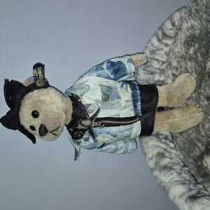 Vintage Pickford Brass Button bears "Roxy"